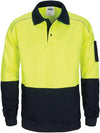 HiVis Rugby Top Windcheater with Two Side Zipped Pockets - kustomteamwear.com