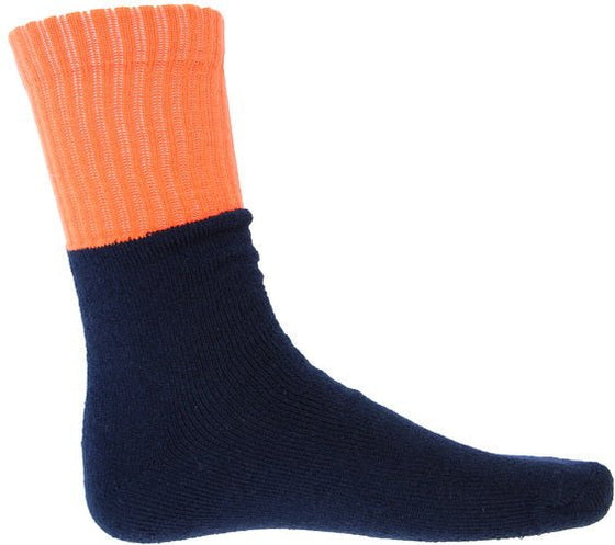 HIVIS Two Tone Acrylic 3 Pack Work Socks - kustomteamwear.com