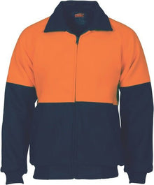  HiVis Two Tone Bluey bomber jacket - kustomteamwear.com