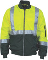 HiVis Two Tone Flying Jacket with 3M R/Tape - kustomteamwear.com