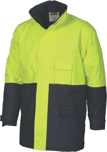 HiVis two tone parka - kustomteamwear.com