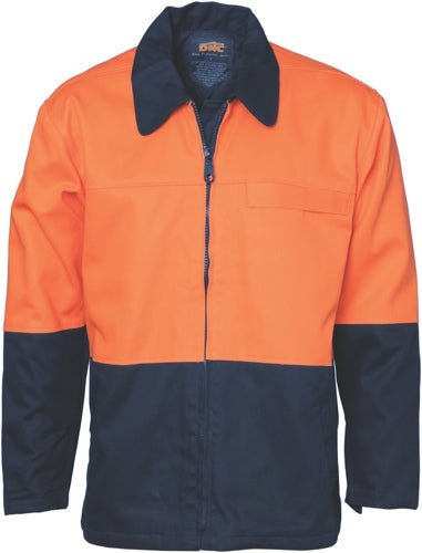 HiVis Two Tone Protect or Drill Jacket - kustomteamwear.com