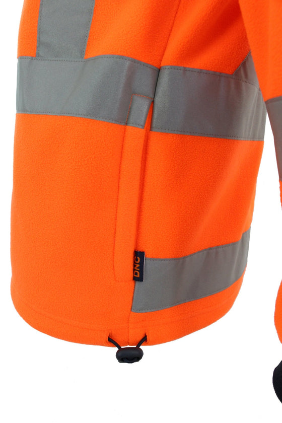 Hivis "X" back & Biomotion taped Polar Fleece - kustomteamwear.com