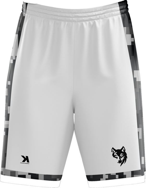 Huskies Basketball Shorts Reversible - kustomteamwear.com