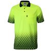 Hvs Sublimated Metal Mesh Polo - kustomteamwear.com