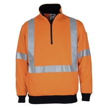 Hvs Xback 1/2Zip Cotton Jumper - kustomteamwear.com