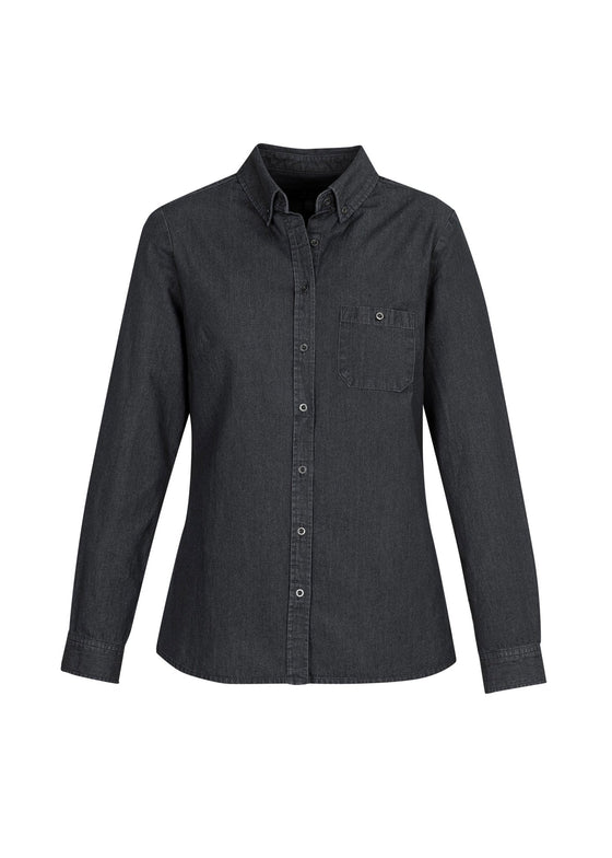 Indie Ladies Long Sleeve Shirt - kustomteamwear.com