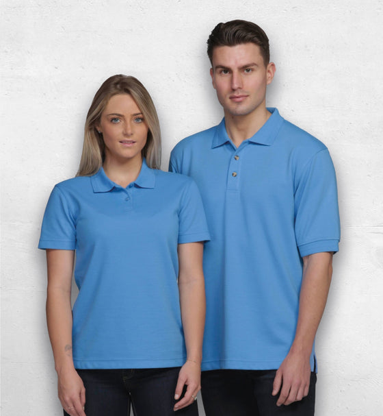 Jacquard Ottoman Balmoral Polo - Womens - kustomteamwear.com