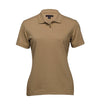 Jacquard Ottoman Balmoral Polo - Womens - kustomteamwear.com