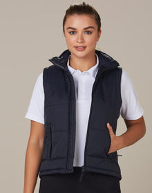  JK30 Ladies' Nylon Rip stop Padded Vest - kustomteamwear.com