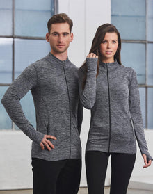  JK39 Unisex Seamless Heather Jacket - kustomteamwear.com