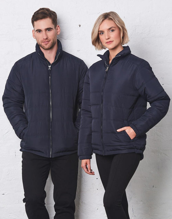 JK48 Adult's Heavy Quilted Jacket - kustomteamwear.com