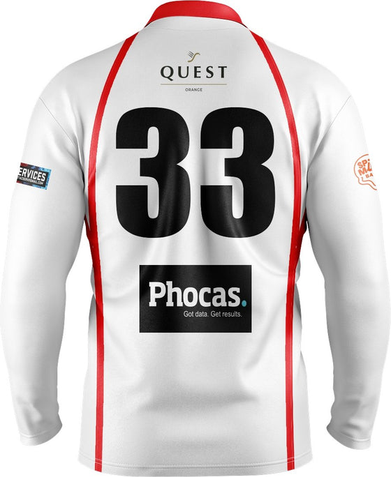 Junior team 5 Long Sleeve Polo (Quest) - kustomteamwear.com