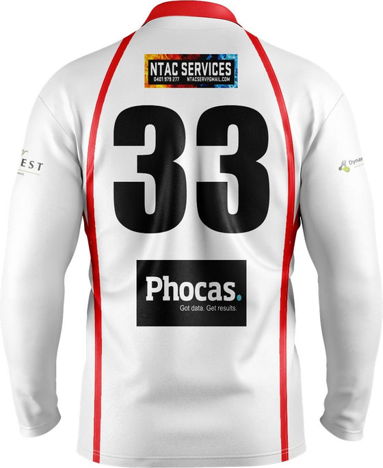 Junior team 6 Long Sleeve Polo (NTAC) - kustomteamwear.com