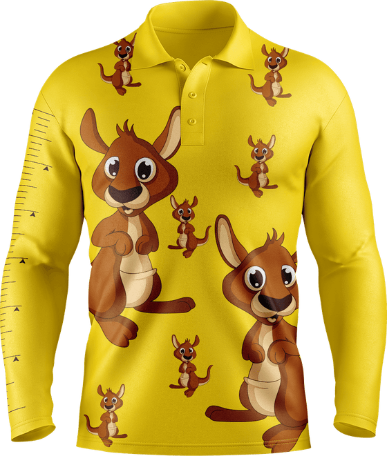 Kanga Back Fishing Shirts - fungear.com.au
