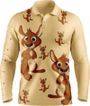 Kanga Back Fishing Shirts - fungear.com.au