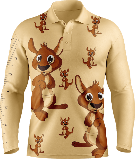 Kanga Back Fishing Shirts - fungear.com.au