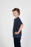 Kids Marl Crew Neck T-shirt - kustomteamwear.com