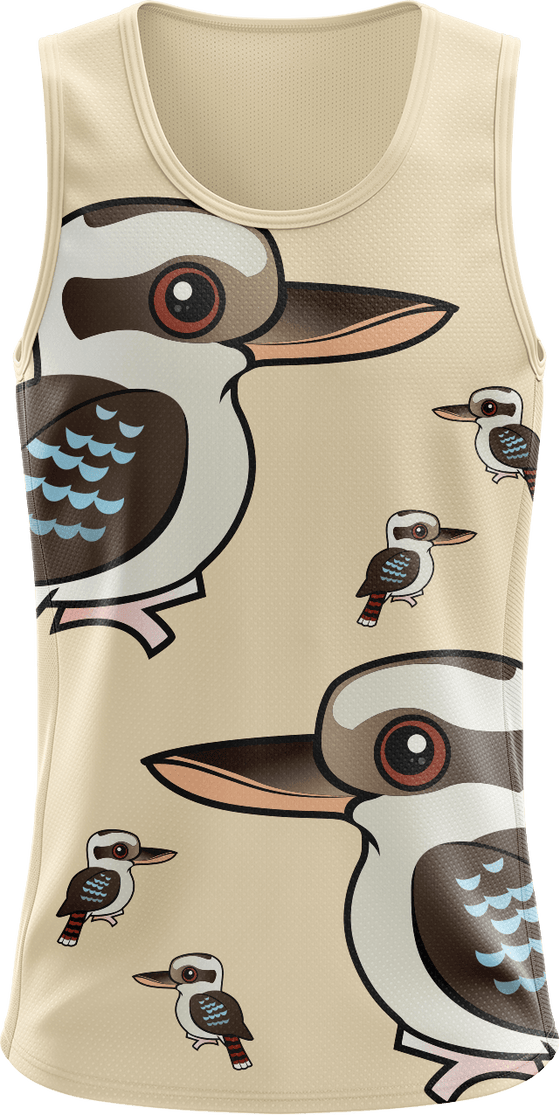 Kooky Kooka Singlets - fungear.com.au