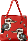 Kooky Kooka Tote Bag - fungear.com.au