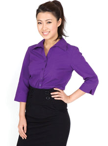  Ladies 3/4 Sleeve Shirts - kustomteamwear.com