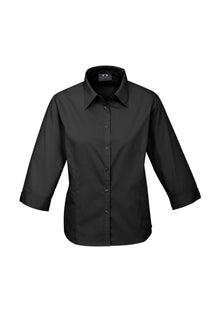  Ladies Base 3/4 Sleeve Shirt - kustomteamwear.com