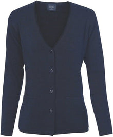  Ladies Cardigan - Wool Blend - kustomteamwear.com