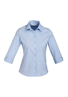  Ladies Chevron 3/4 Sleeve Shirt - kustomteamwear.com