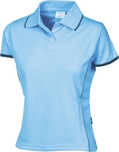 Ladies Cool-Breathe Piping Polo - kustomteamwear.com