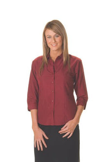  Ladies Cool-Breathe Shirts - 3/4 Sleeve - kustomteamwear.com