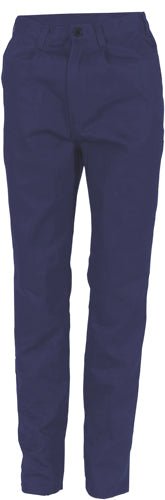 Ladies Cotton Drill Work Pants - kustomteamwear.com