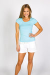 Ladies Cotton/Spandex T-shirt - kustomteamwear.com