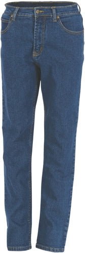 Ladies Denim Stretch Jeans - kustomteamwear.com