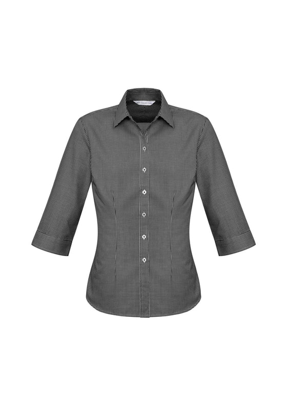 Ladies Ellison 3/4 Sleeve Shirt - kustomteamwear.com