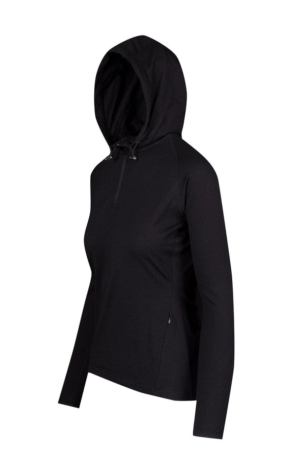 Ladies Greatness Half zip Hood - kustomteamwear.com