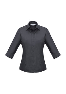  Ladies Hemingway 3/4 Sleeve Shirt - kustomteamwear.com