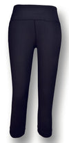 Ladies High Waisted 3/4 Length Gym Tight - kustomteamwear.com