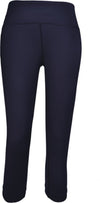 Ladies High Waisted 3/4 Length Gym Tight - kustomteamwear.com