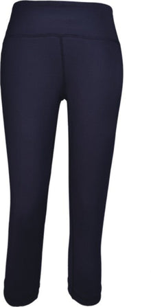  Ladies High Waisted 3/4 Length Gym Tight - kustomteamwear.com