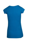 Ladies Marl Scoop Neck T-shirt - kustomteamwear.com