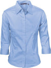 Ladies Premier Stretch Poplin Business Shirts - 3/4 Sleeve - kustomteamwear.com