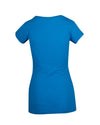 Ladies Raw Cotton Wave V Neck Tees - kustomteamwear.com