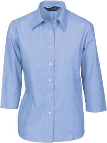  Ladies Regular Collar, Blouse - 3/4 Sleeve - kustomteamwear.com
