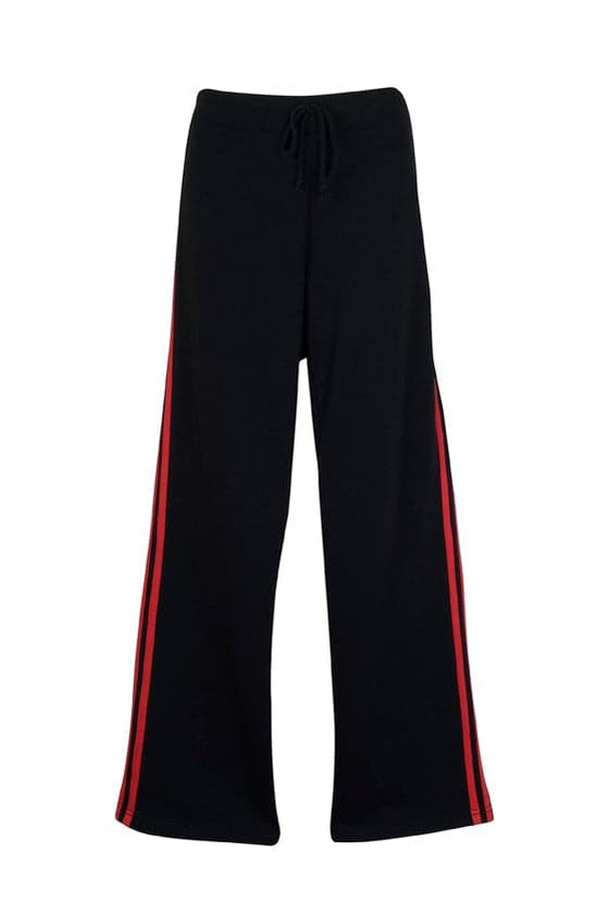 Ladies Striped Track Pants - kustomteamwear.com