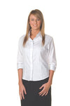 Ladies Tonal Stripe Shirts - 3/4 Sleeve - kustomteamwear.com