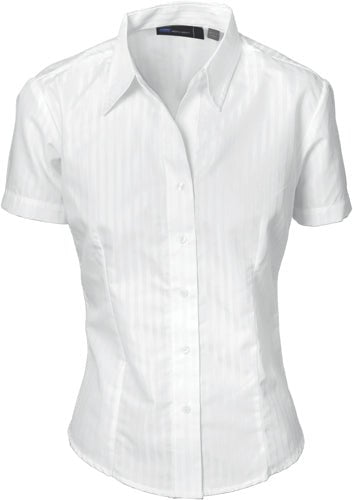 Ladies Tonal Stripe Shirts - Short Sleeve - kustomteamwear.com