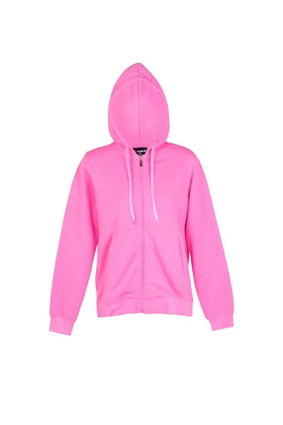 Ladies/juniors Zip Fluoro Hoodies - kustomteamwear.com