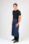 Long Waist Cotton/Denim Apron - kustomteamwear.com