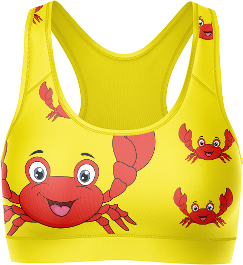 Maddy MudCrab Crop Top - fungear.com.au