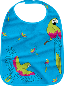  Majestic Macaw Bibs - fungear.com.au